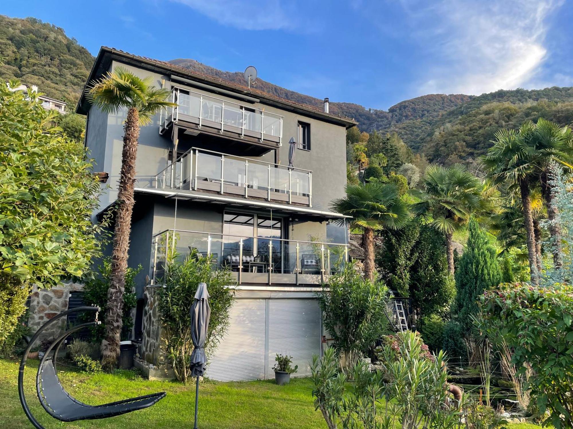 Cs Casa Serena Gambarogno Экстерьер фото